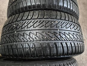 225/45 r17 zimné 4 ks GOODYEAR + HANKOOK dezén 6,2-5,9 mm - 2