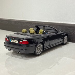 1:18 Kyosho BMW M3 E46 Cabriolet (Black) Dealer Edition - 2