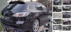 Mazda 6 2.2 MZD-CD 2011 predám DVERE, TRYSKY R2AA13H50, DVER - 2