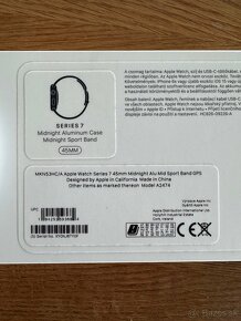 Apple watch series 7 45mm Midnight Alu Sport band - 2