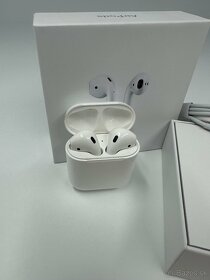  Apple AirPods 2 - ORIGINAL používané slúchadlá v záruke  - 2