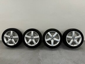 5x112 BORBET + zimné pneumatiky 205/50 R17 - 2