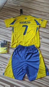 Nový detský dres Al nassr - Ronaldo - 2