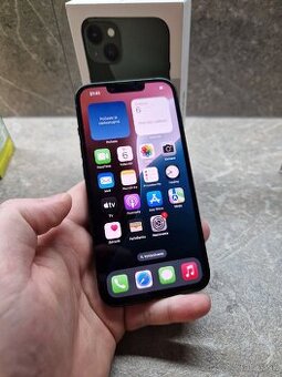 Predám iPhone 13 Zelený 128GB zdravie 93 Percent - 2