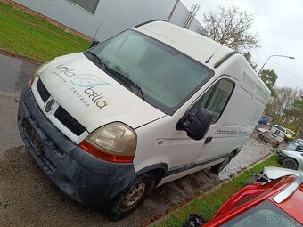 Renault Master 2.5 dCi kód motora G9UA7 - 2