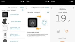 Wifi Inteligentný termostat - Honeywell Lyric T6R - 2