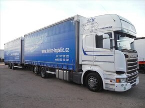 Scania R410, Retarder, Souprava 120m3 - 2