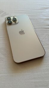 Apple iPhone 13 Pro Max 128GB Gold - top stav - 2