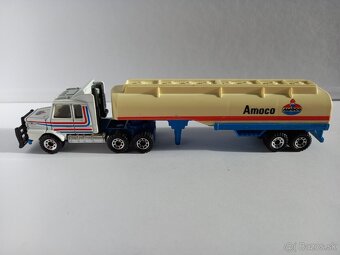 MATCHBOX CONVOY - SCANIA T142 PETROL TANKER AMOCO-POZRI FOTO - 2