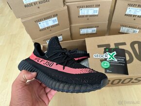 Adidas Yeezy 350 Black & Red - 2