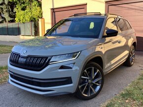 Kodiaq Sportline 4x4 7miest Nardo Grey Virtual Pano 83t. km - 2