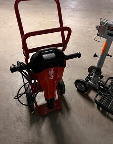 Hilti te 2000 AVR + vozík + 2 úplně nový oškrty - 2