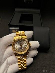 Seiko mod Datejust Gold Roman - 2