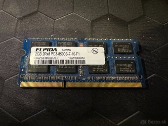 RAM Pamate 2GB DDR3 SO-DIMM - 2