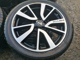 Alu sada = 5x114,3 = orig. NISSAN = s pneu = 225/45 R19 - 2