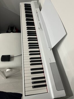 elektricky klavir (piano) znacky yamaha: digital piano p-125 - 2