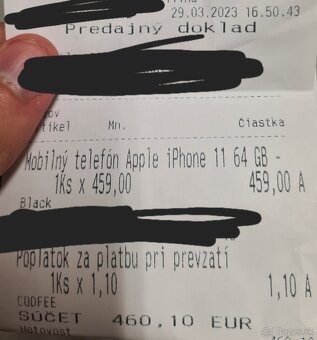 Iphone 11 čierny 64GB - 2