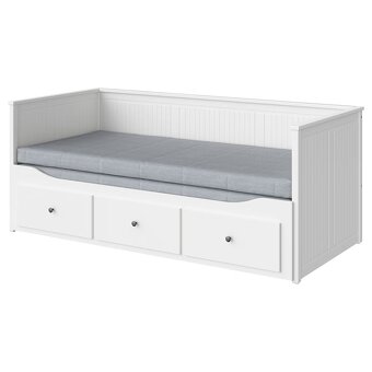 Predám rozťahovaciu posteľ ikea hemnes s úložným priestorom - 2