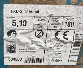 Fasádna vata KNAUF FKD S Thermal 180 mm (1,2 m2/bal) - 2