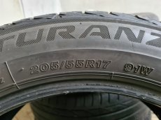 2. Bridgestone 205/55 R17  -letné - 2