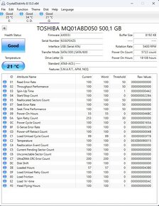 2,5" HDD 500Gb - 2