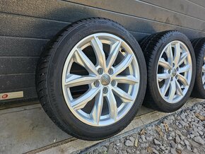 Zimná Sada AUDI 5x112+Zimné Pneu Barum 225/45 R17 - 2