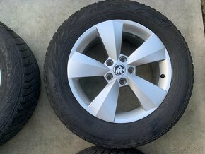 R17 ORIG.ZIMNÍ ALU KOLA 5x112 ŠKODA KODIAQ 215/65/17 - 2