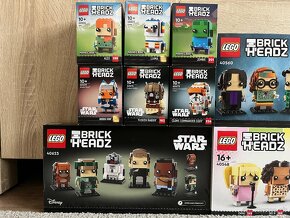 P: LEGO BrickHeadz - Star Wars, HP, Minecraft, DIsney - NOVÉ - 2