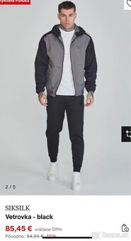 SIKSILK Vetrovka nová - 2