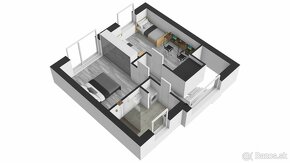 Predaj 3-izb. dvojpodlažný, moderný byt, s terasou, v NOVOST - 2