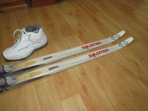 Predam bezkovy set,SALOMON,163 cm,SNS,c.41,supiny - - 2