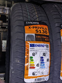 165/70 R14 Tracmax nové zimné pneumatiky - 2