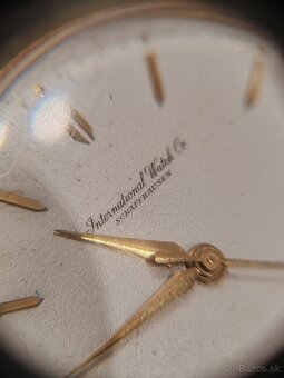 IWC Schaffhausen náramkové hodinky 18 kt 750 - 2