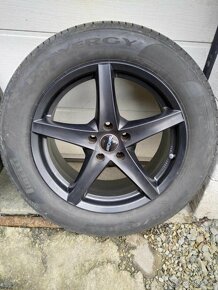 Alu R 18 RONAL 5 x 114,3 + letné pneu 235/60 18. - 2