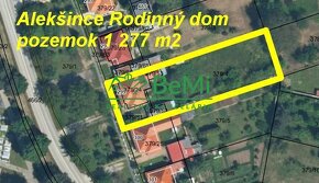 4 izbový rodinný dom s garážou Alekšince pozemok 1 277 m2 ID - 2