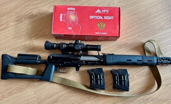 KALASHNIKOV SVD TIGER + OPTIKA NPZ 3-9X - 2