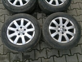 Elektrony Golf V  5x112 R15, zimne pneu 195/65 r15 - 2