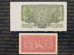 bankovky ČSSR, 5Kčs 1949, 1953     UNC - 2