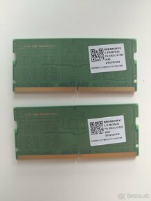 2x8 GB DDR5 SODIMM 5600MHz - 2