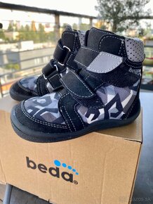 Zimné topánky Beda Black Barefoot velkost. 24 - 2