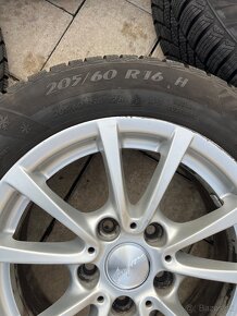 hlíníkové disky 5x120 16" pneu 205/60 r16 - 2