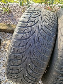 Zimné pneumatiky 205/55 r16 + plechové disky 5x100 - 2