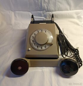 Retro vytáčecí telefon TESLA Liptovský Hrádok AS10,1973 - 2