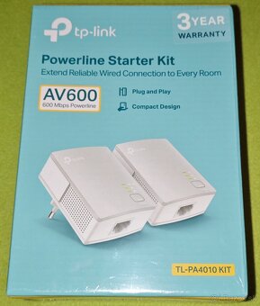 nové TP-Link TL-PA4010 600Mbps Powerline Starter Kit (2ks) - 2