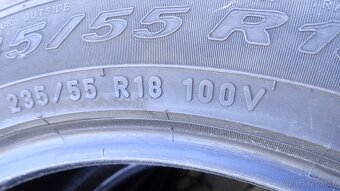 Predám letné pneu 235/55 R18 Pirelli 4ks - 2