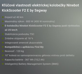 Ninebot by Segway KickScooter F2 - 2