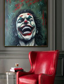 Olejomaľba "Joker" 100×80 - 2