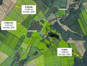 Červený Hrádok – 10.083 m2 ORNÁ PÔDA, podiel 1/1 - 2