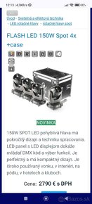 FLASH LED 150W Spot 4x +case - 2