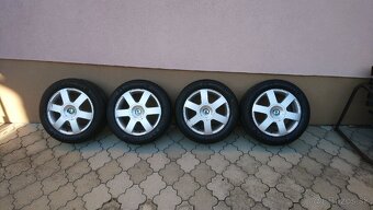 16'' disky originál Škoda s pneu 205/55 - 2